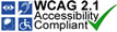 WCAG 2.1 Accessibility Compliant